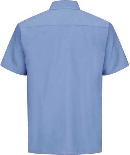 Red Kap SY60 Ripstop Short Sleeve Work Shirt - Light Blue - HIT a Double - 1