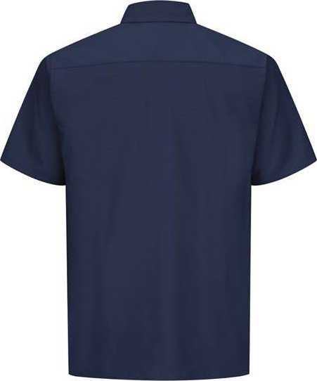 Red Kap SY60 Ripstop Short Sleeve Work Shirt - Navy - HIT a Double - 2
