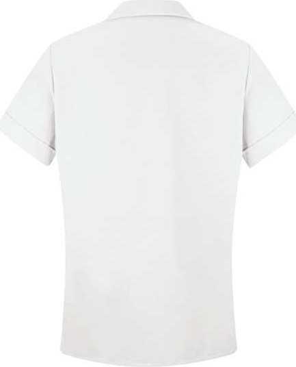 Red Kap TP27 Women&#39;s Smock Loose Fit Short Sleeve - White - HIT a Double - 2