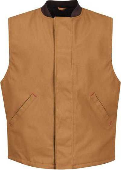 Red Kap VD22 Blended Duck Insulated Vest - Brown Duck - HIT a Double - 1