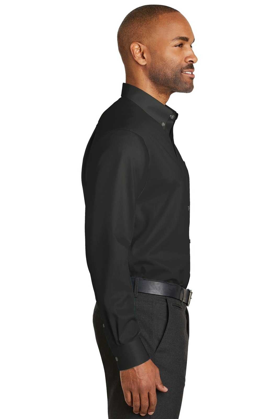 Red House RH78 Non-Iron Twill Shirt - Black - HIT a Double - 3
