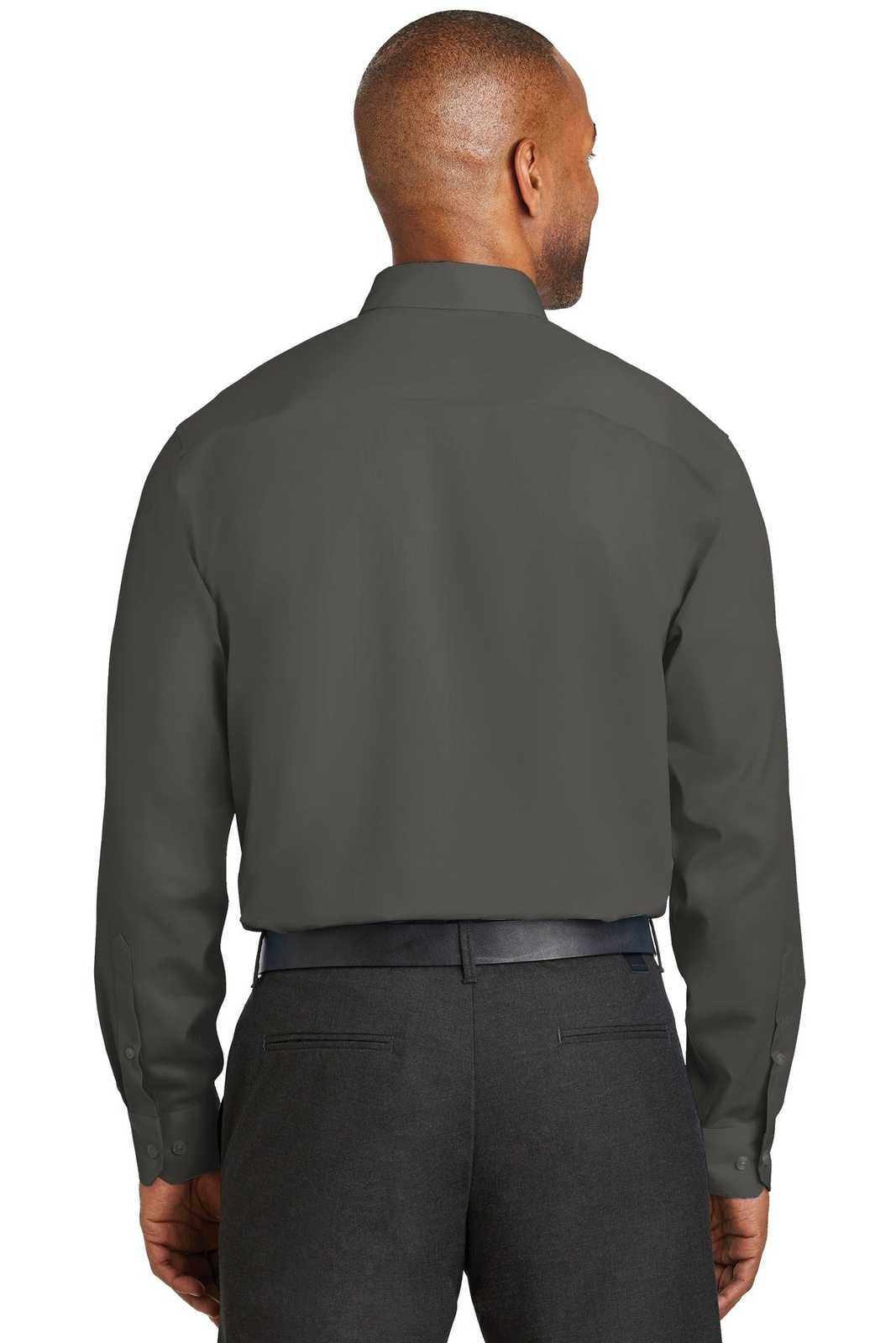 Red House RH78 Non-Iron Twill Shirt - Gray Steel - HIT a Double - 2