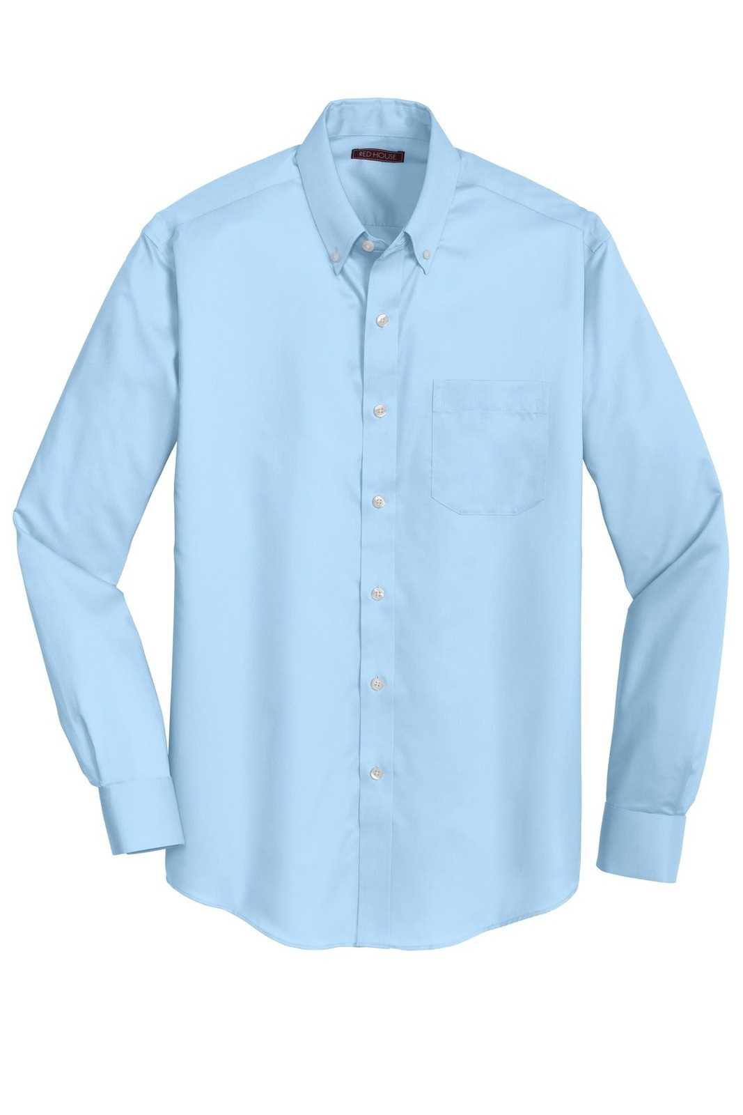 Red House RH78 Non-Iron Twill Shirt - Heritage Blue - HIT a Double - 5