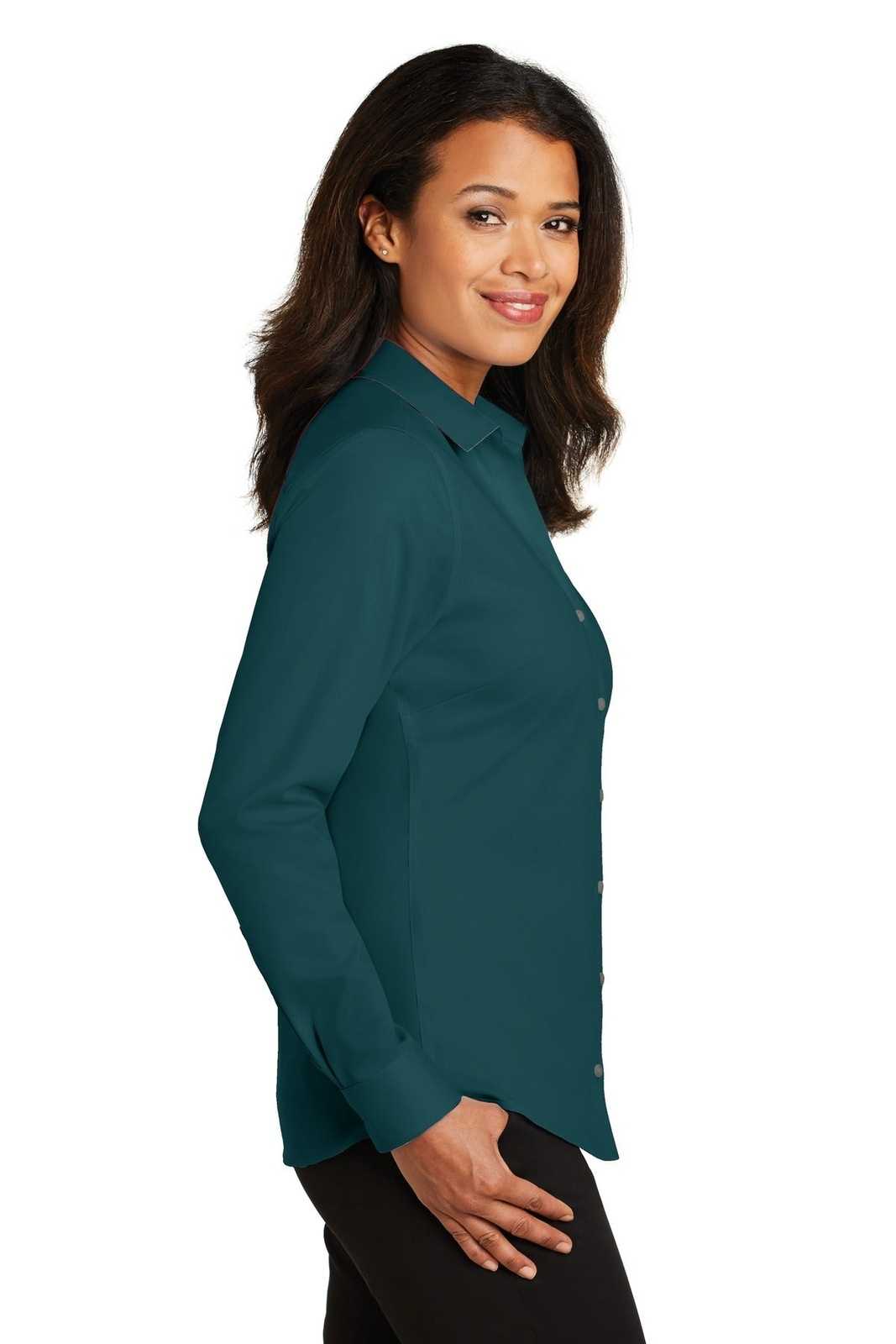 Red House RH79 Ladies Non-Iron Twill Shirt - Bluegrass - HIT a Double - 3