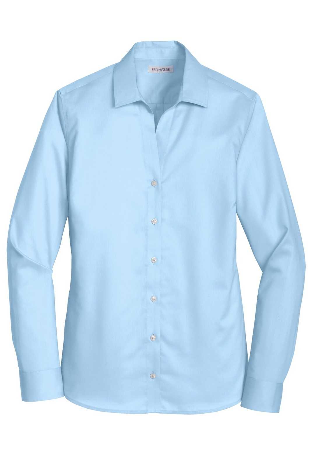 Red House RH79 Ladies Non-Iron Twill Shirt - Heritage Blue - HIT a Double - 5