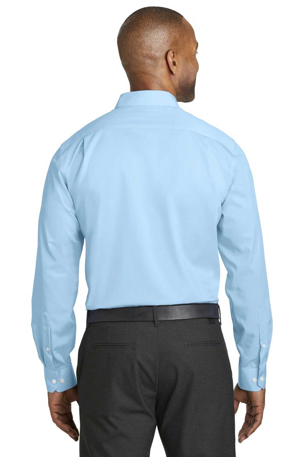 Red House RH80 Slim Fit Non-Iron Twill Shirt - Heritage Blue - HIT a Double - 2