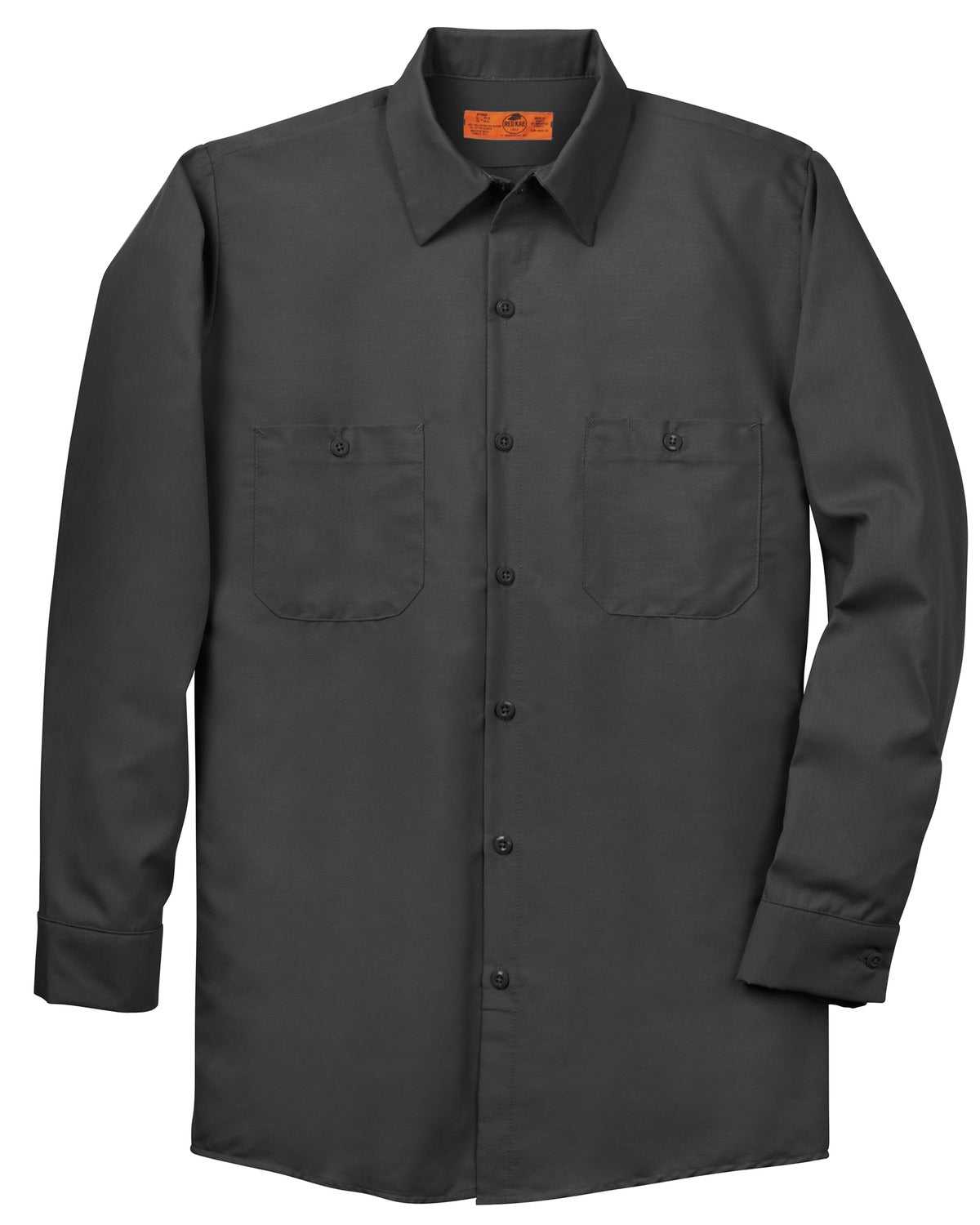 Red Kap SP14 Long Sleeve Industrial Work Shirt - Charcoal - HIT a Double - 3