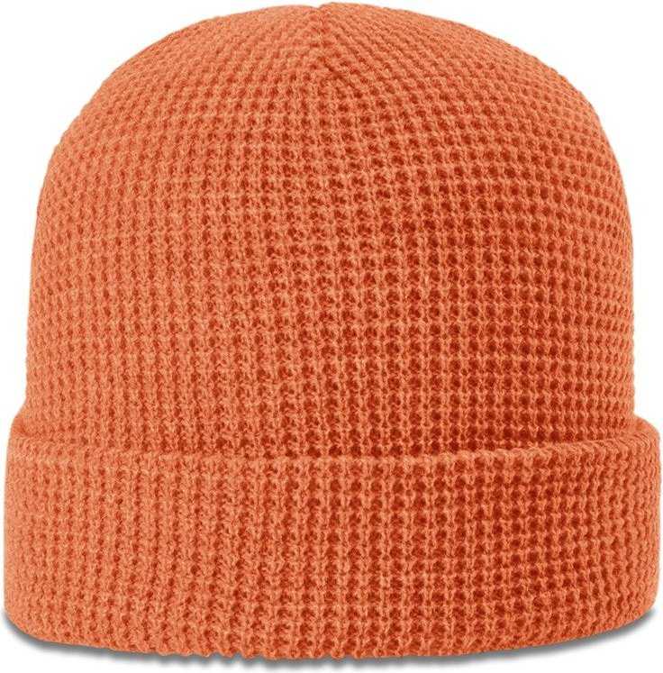 Richardson 146 Waffle Beanies w/Cuff - Coral - HIT a Double