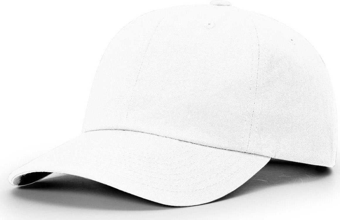 Richardson 252 Premium Dad Hats Caps- Wh - HIT a Double