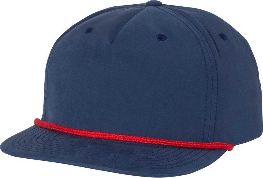 Richardson 256 Umpqua Snapback Caps- Navy Red - HIT A Double