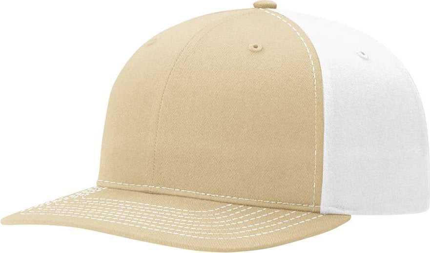 Richardson 312 Twill Back Trucker Caps- Kh Wh - HIT a Double