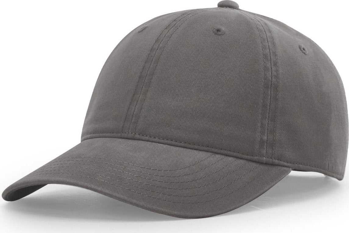 Richardson 326 Brushed Canvas Dad Caps - Charcoal - HIT a Double - 1