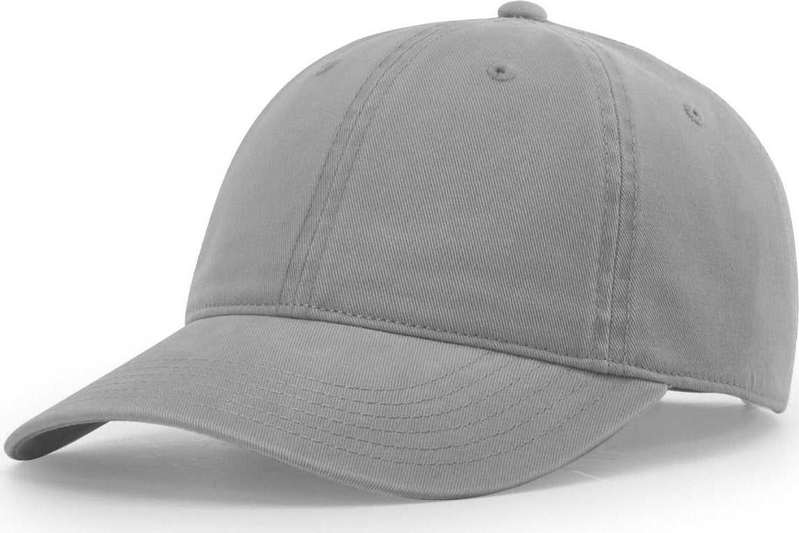 Richardson 326 Brushed Canvas Dad Caps - Grey - HIT a Double - 1