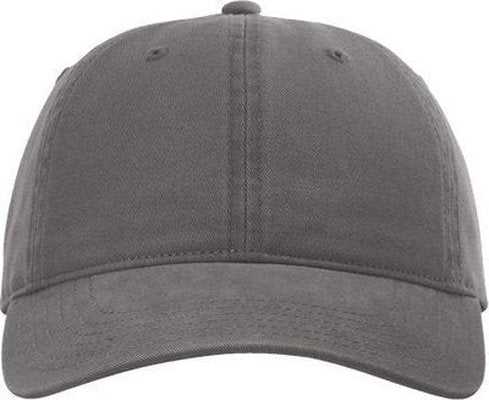 Richardson 326 Brushed Canvas Dad Hat - Charcoal - HIT a Double - 1