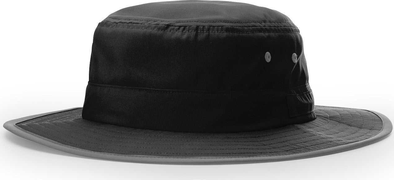 Richardson 810 Lite Wide Brim Hats - Bk - HIT a Double