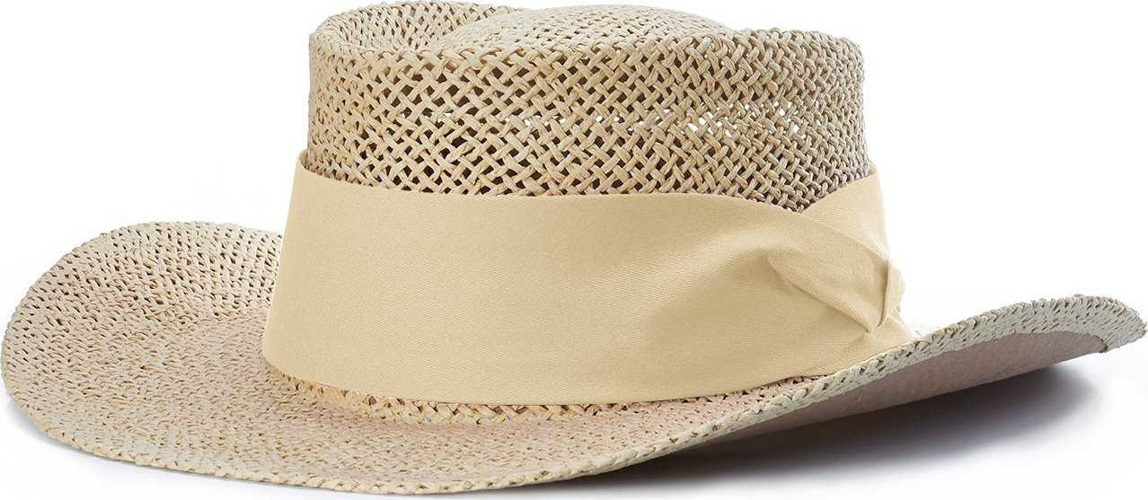 Richardson 824 Classic Gambler Straw Hats - Khaki- HIT a Double
