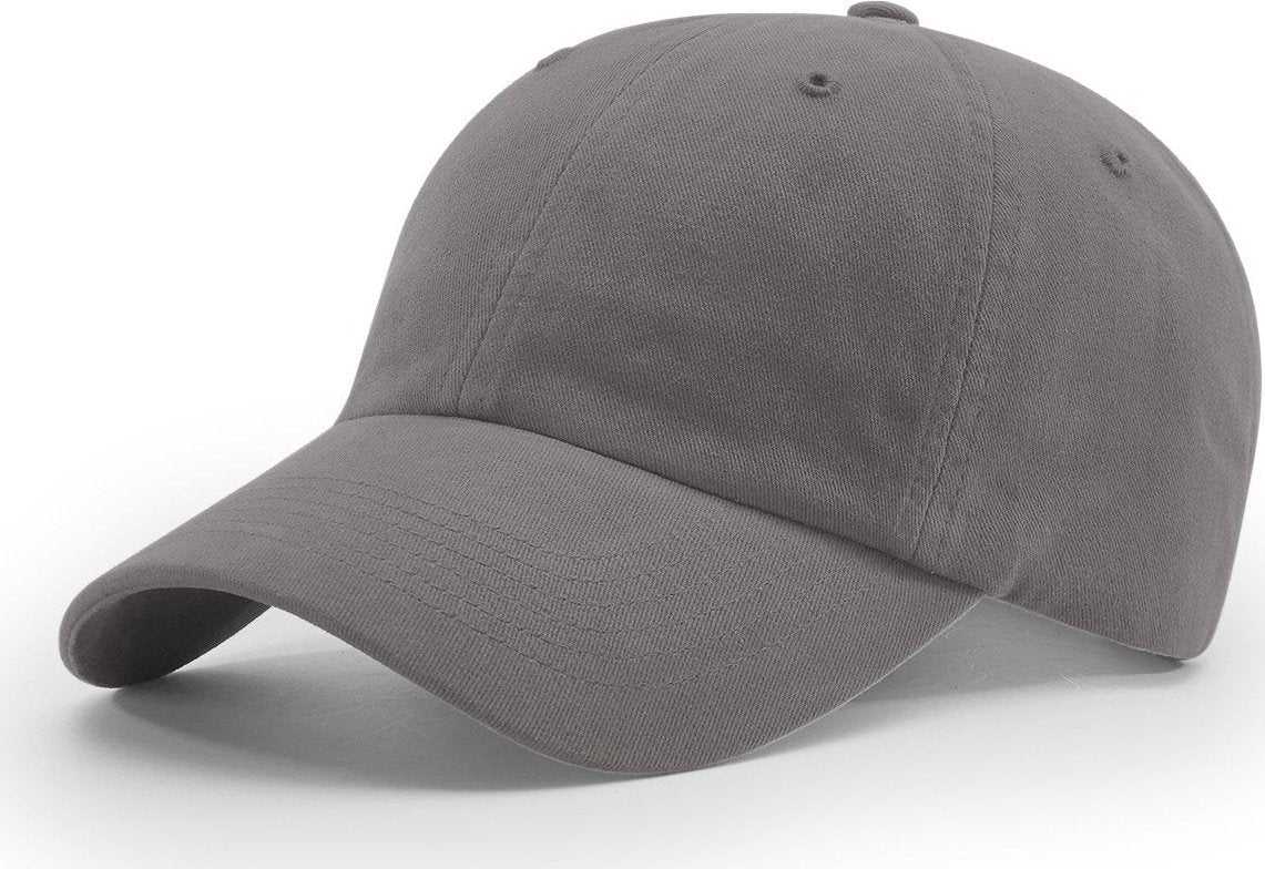 Richardson R55 Garment Washed Twill Caps- Char - HIT a Double