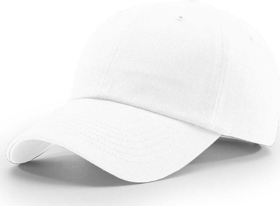 Richardson R65 Relaxed Twill Caps- Wh - HIT a Double
