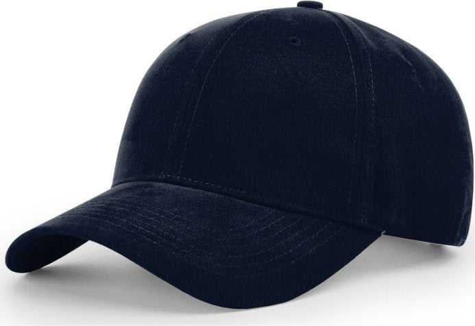 Richardson R75S Casual Twill Snapback Cap - Navy - HIT a Double - 1