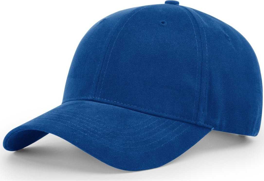 Richardson R75S Casual Twill Snapback Cap - Royal - HIT a Double - 1
