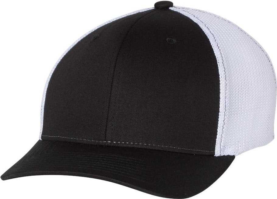 Richardson 110 Fitted Cap - Bk Wh - HIT a Double