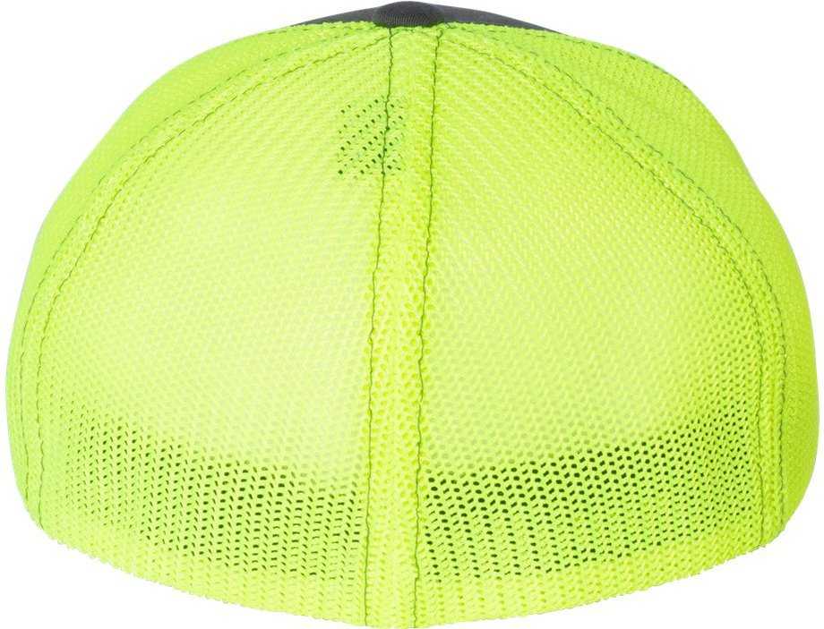 Richardson 110 Fitted Cap - Char Neon Yl - HIT a Double