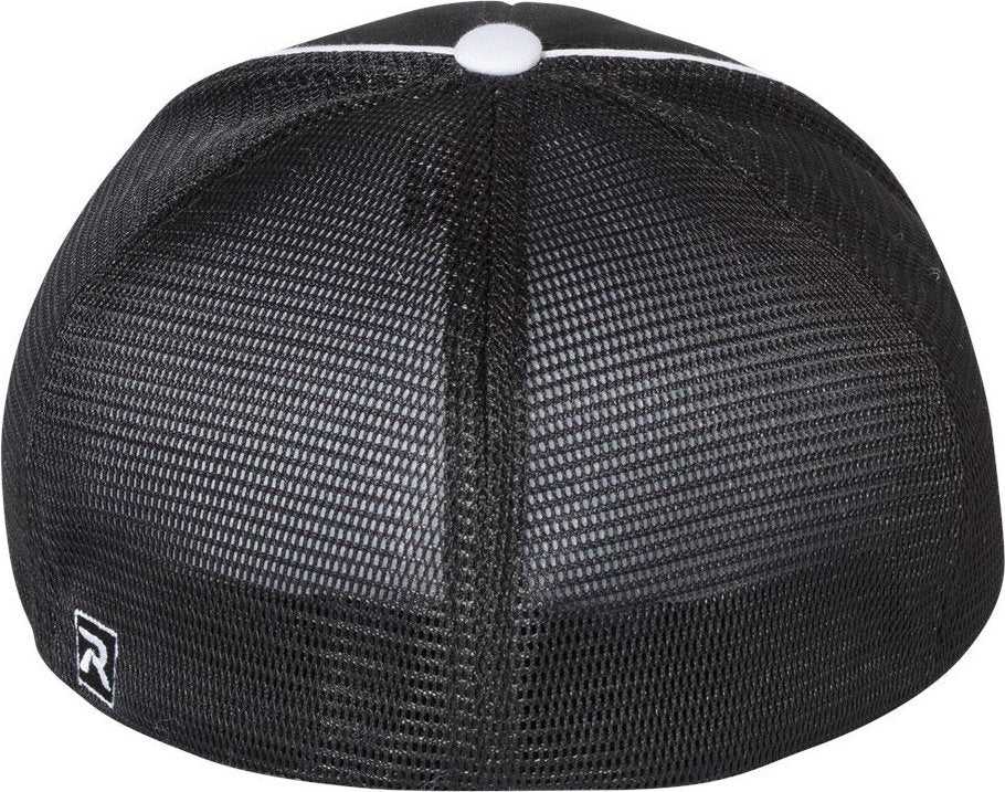 Richardson 172 Fitted Cap - Bk Wh Contrast - HIT a Double