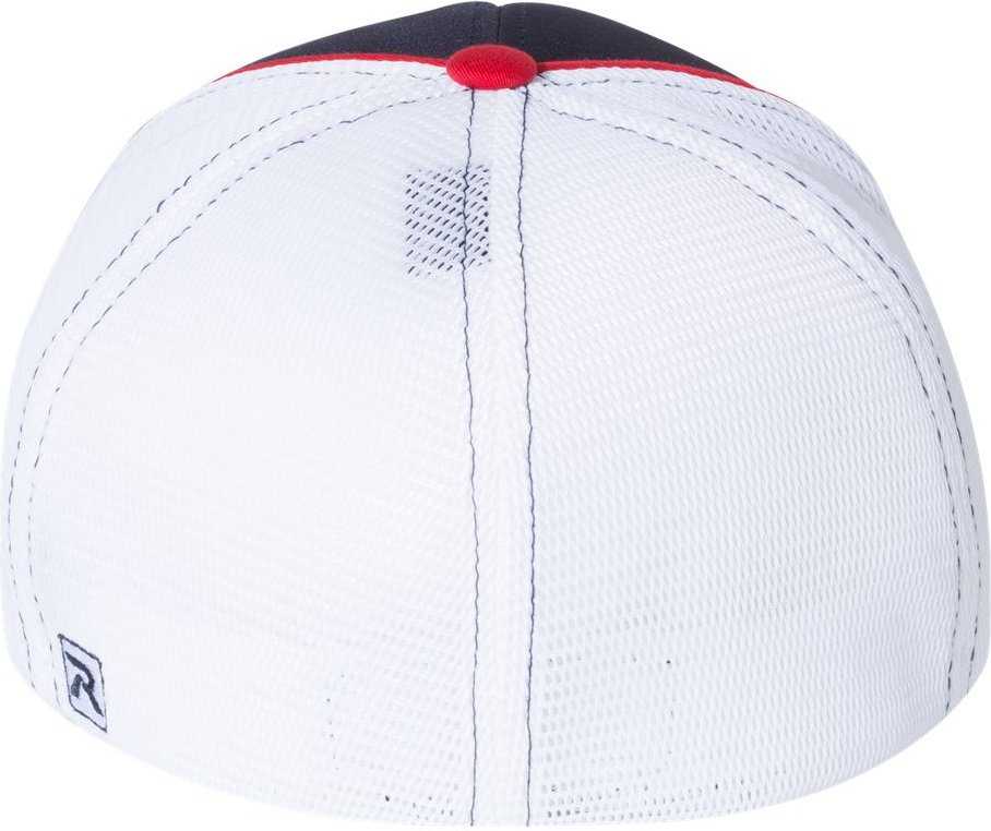 Richardson 172 Fitted Cap - Ny Wh Rd Tri - HIT a Double
