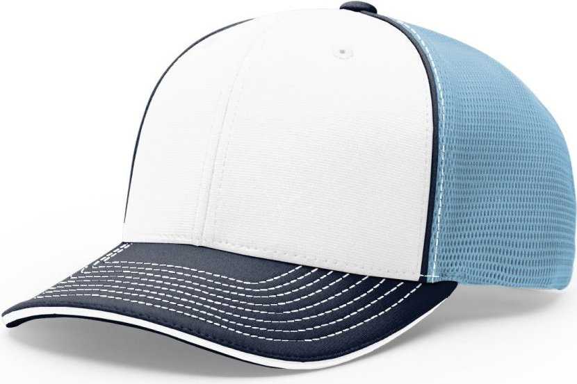 Richardson 172 Fitted Cap - Wh Col Bl Ny Tri - HIT a Double