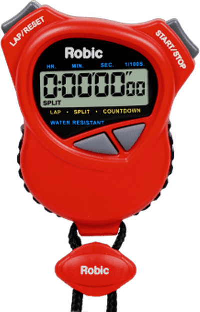 Robic 1000W Dual Stopwatch / Countdown - Red - HIT a Double
