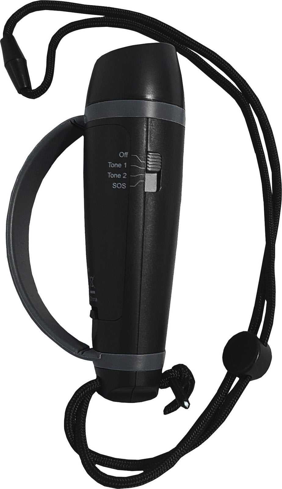 Robic M619 Three Tone Electronic Whistle - Black - HIT a Double