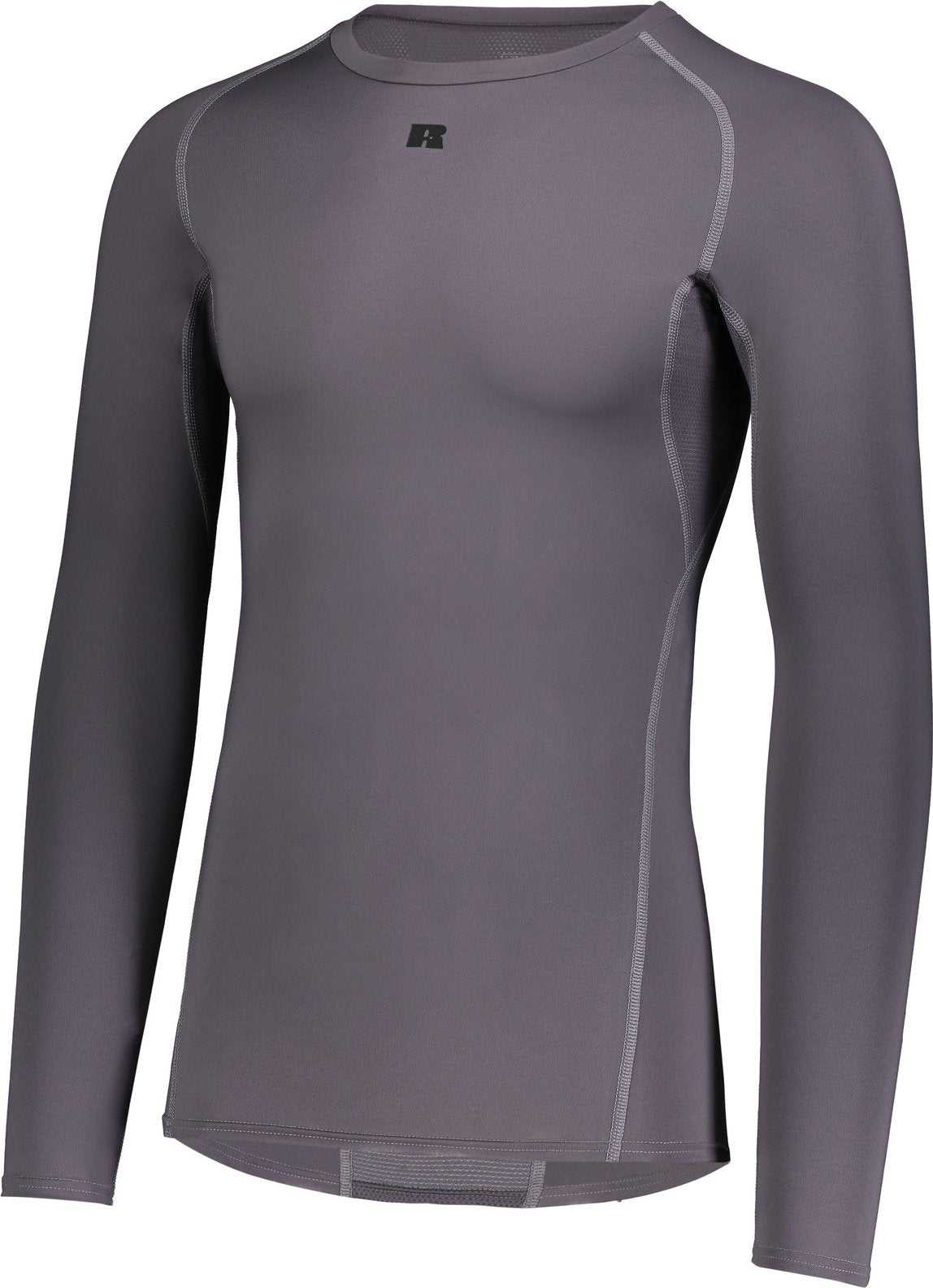 Russell R20CPM Coolcore Long Sleeve Compression Tee - Stealth - HIT a Double