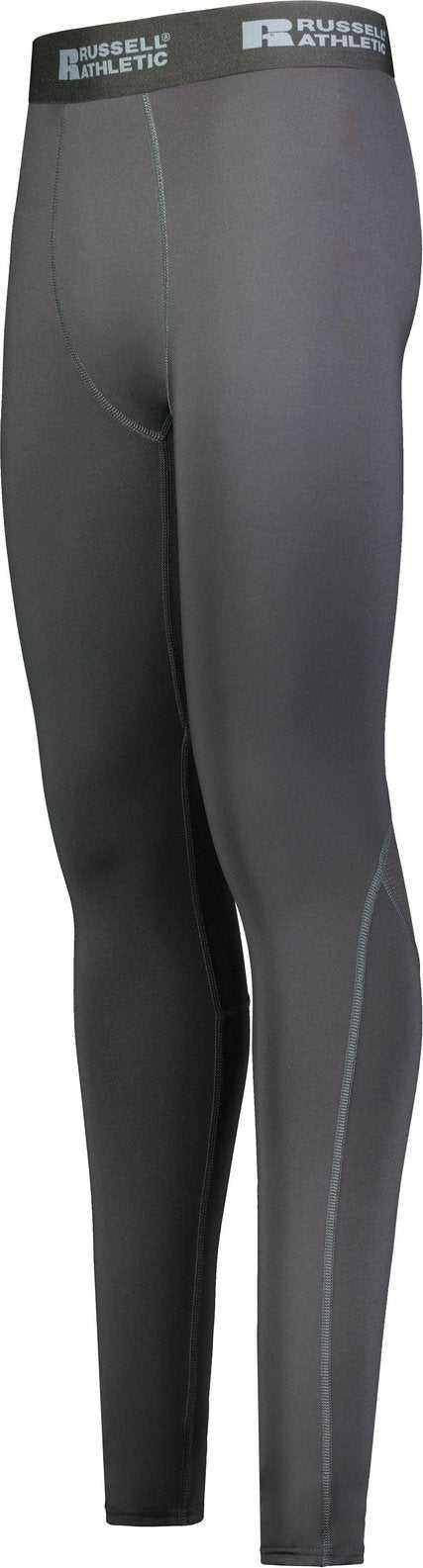 Russell R25CPM Coolcore Compression Full Length Tight - Black - HIT a Double