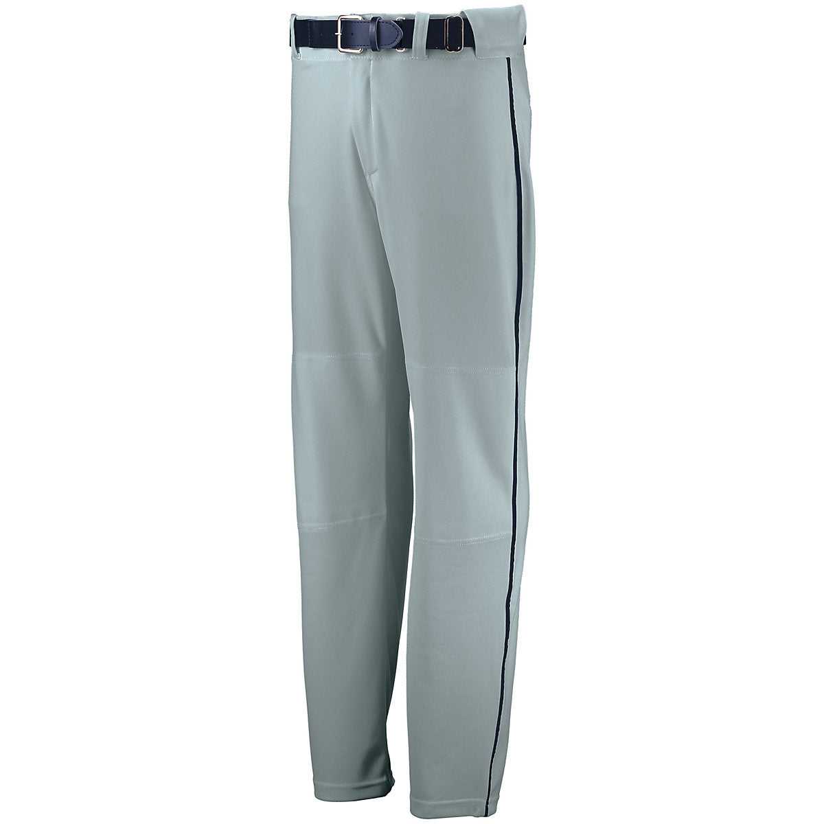 Russell 233L2B Youth Open Bottom Piped Pant - Baseball Grey Navy - HIT a Double