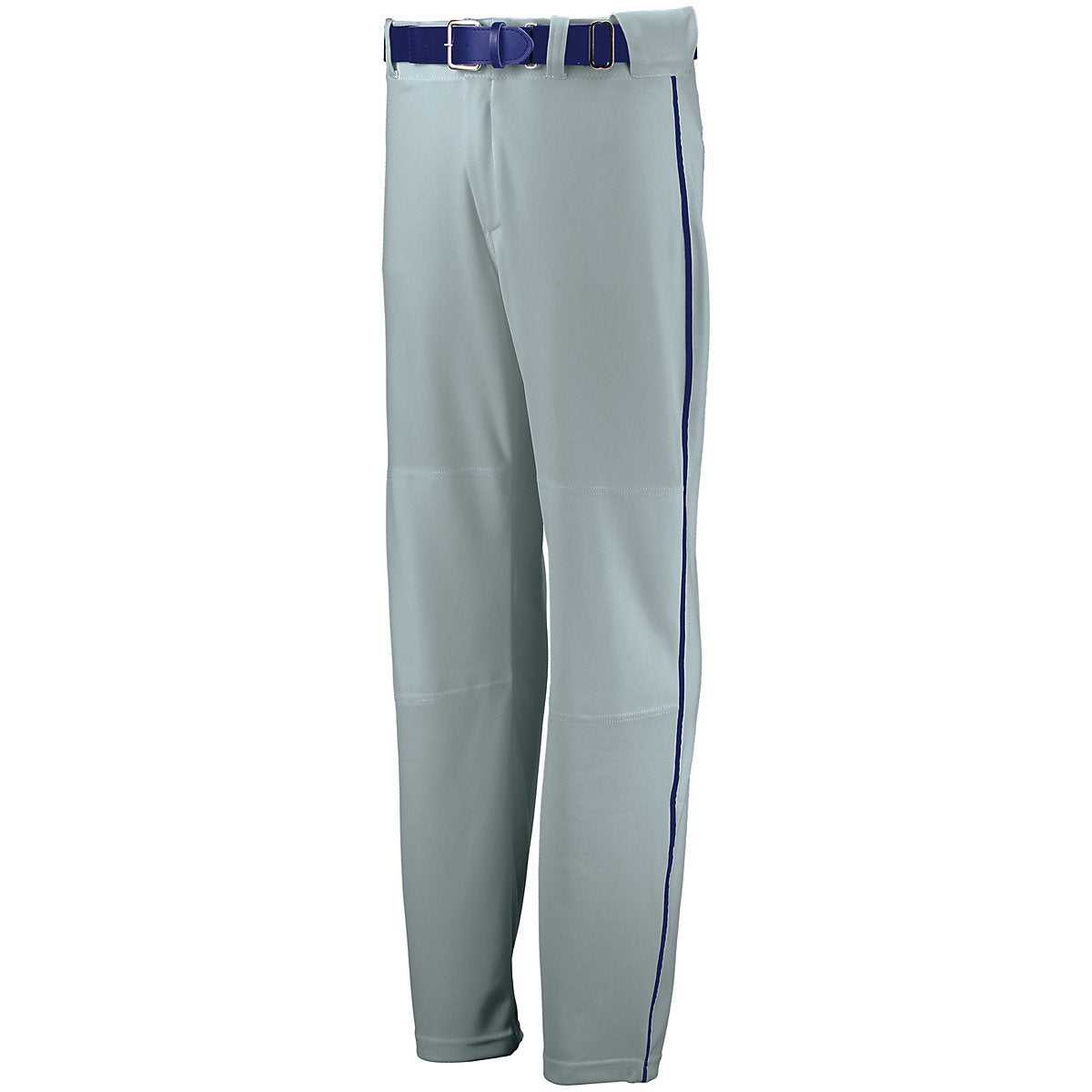 Russell 233L2B Youth Open Bottom Piped Pant - Baseball Grey Royal - HIT a Double