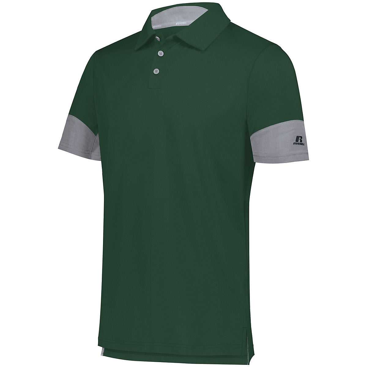 Russell 400PSM Hybrid Polo - Dark Green Steel - HIT a Double