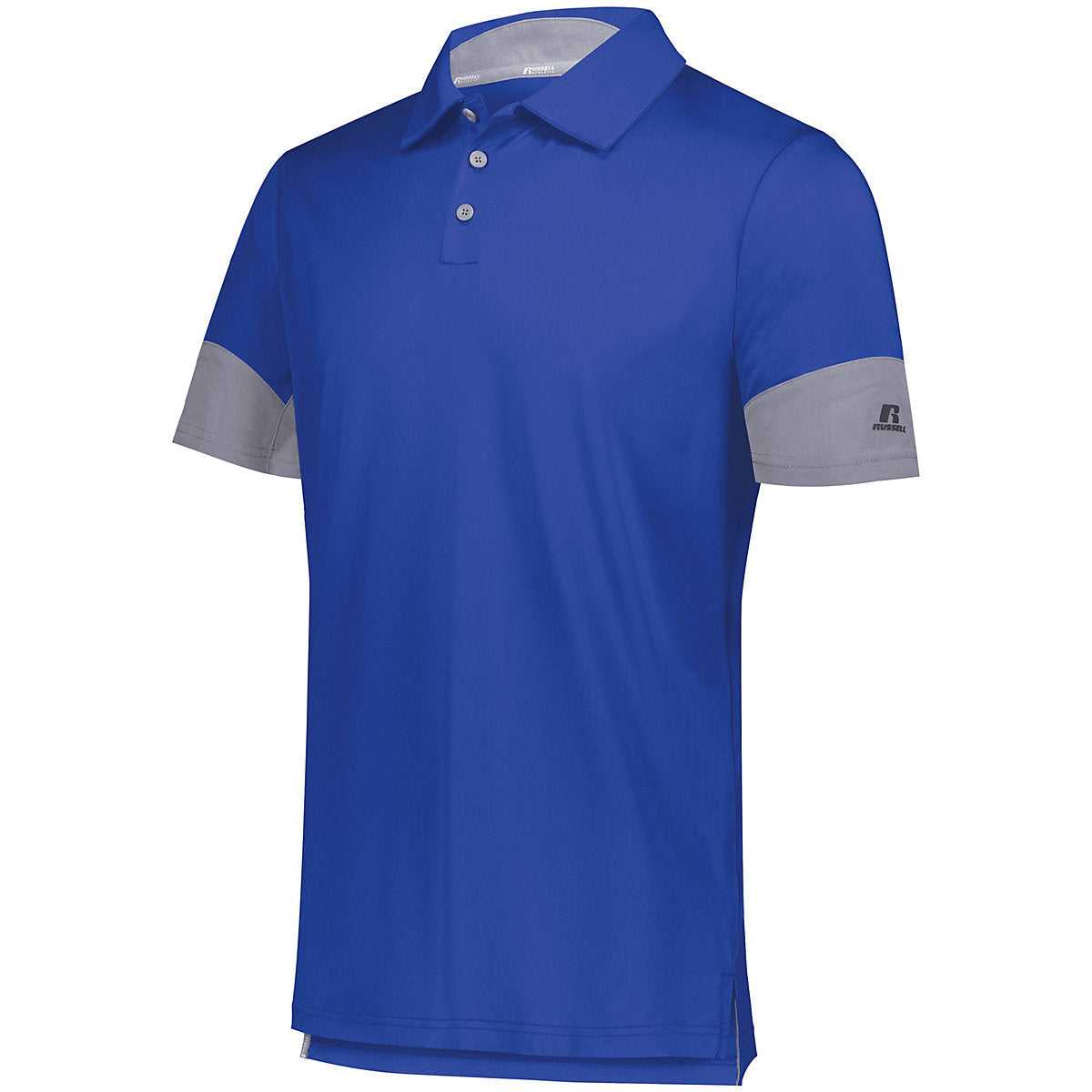 Russell 400PSM Hybrid Polo - Royal Steel - HIT a Double