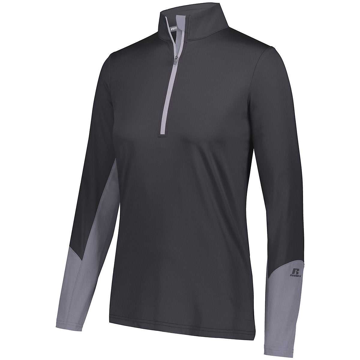 Russell 401PSX Ladies Hybrid Pullover - Stealth Steel - HIT a Double