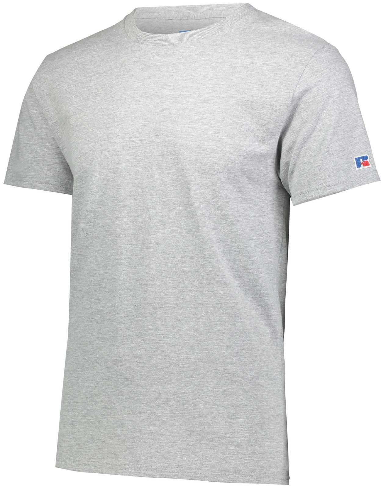 Russell 600M Cotton Classic Tee - Athletic Heather - HIT a Double