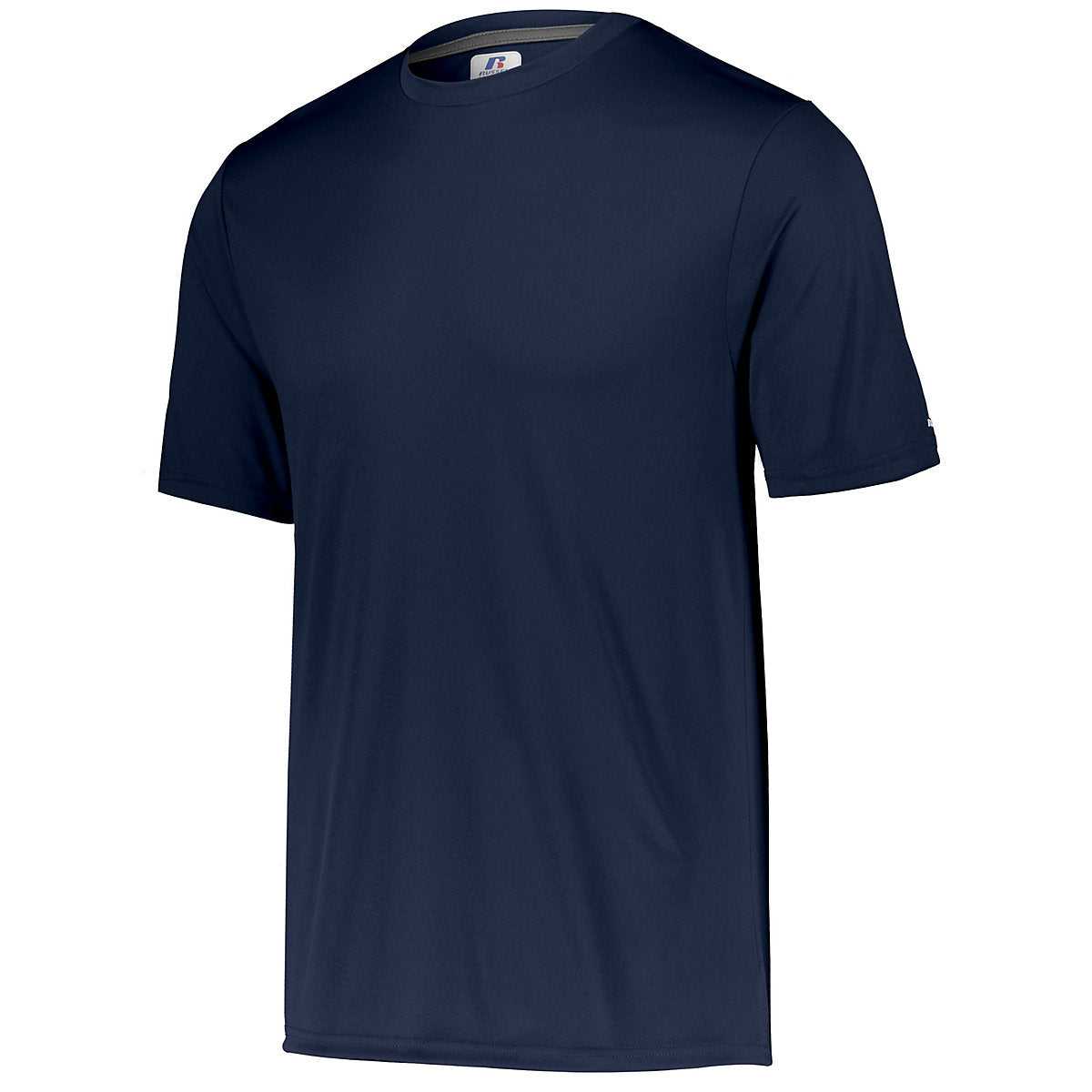 Russell 629X2B Youth Dri-Power Core Performance Tee - Navy - HIT a Double