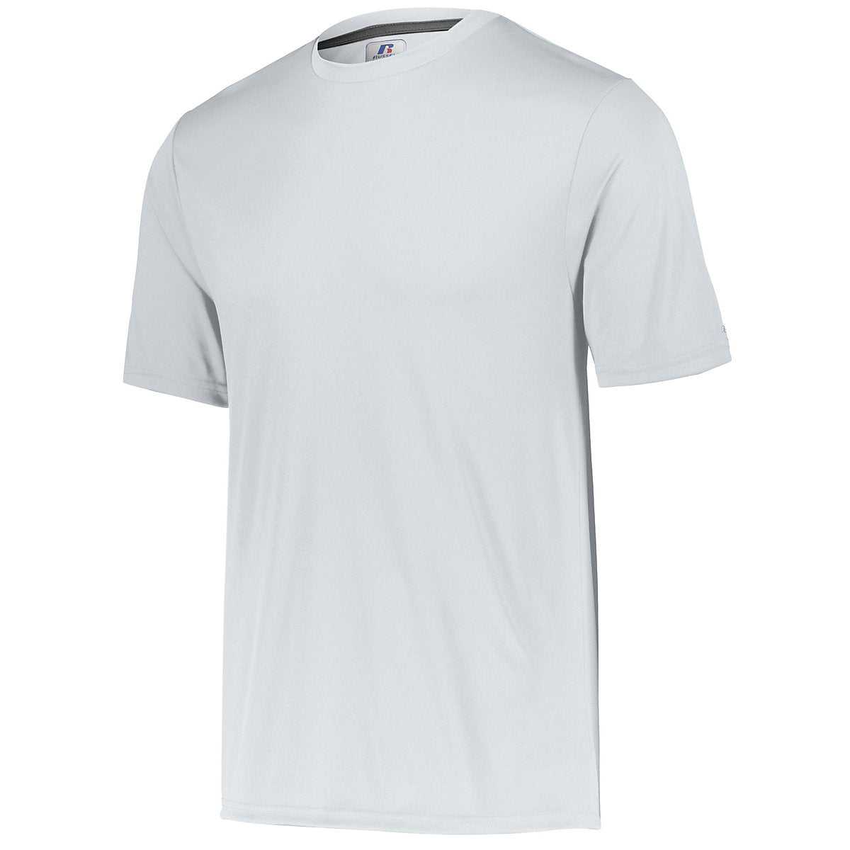 Russell 629X2B Youth Dri-Power Core Performance Tee - White - HIT a Double