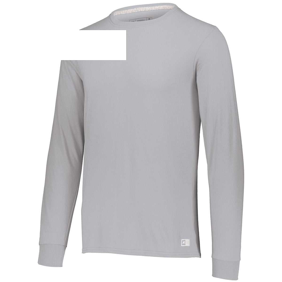 Russell 64LTTM Essential Long Sleeve Tee - Oxford - HIT a Double