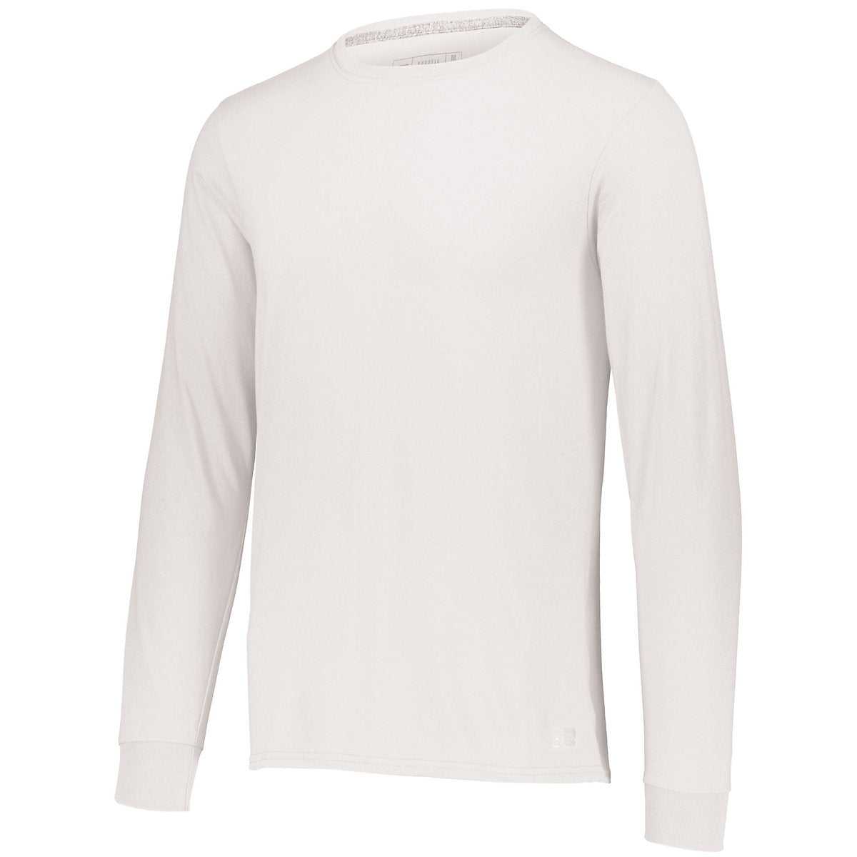 Russell 64LTTM Essential Long Sleeve Tee - White - HIT a Double
