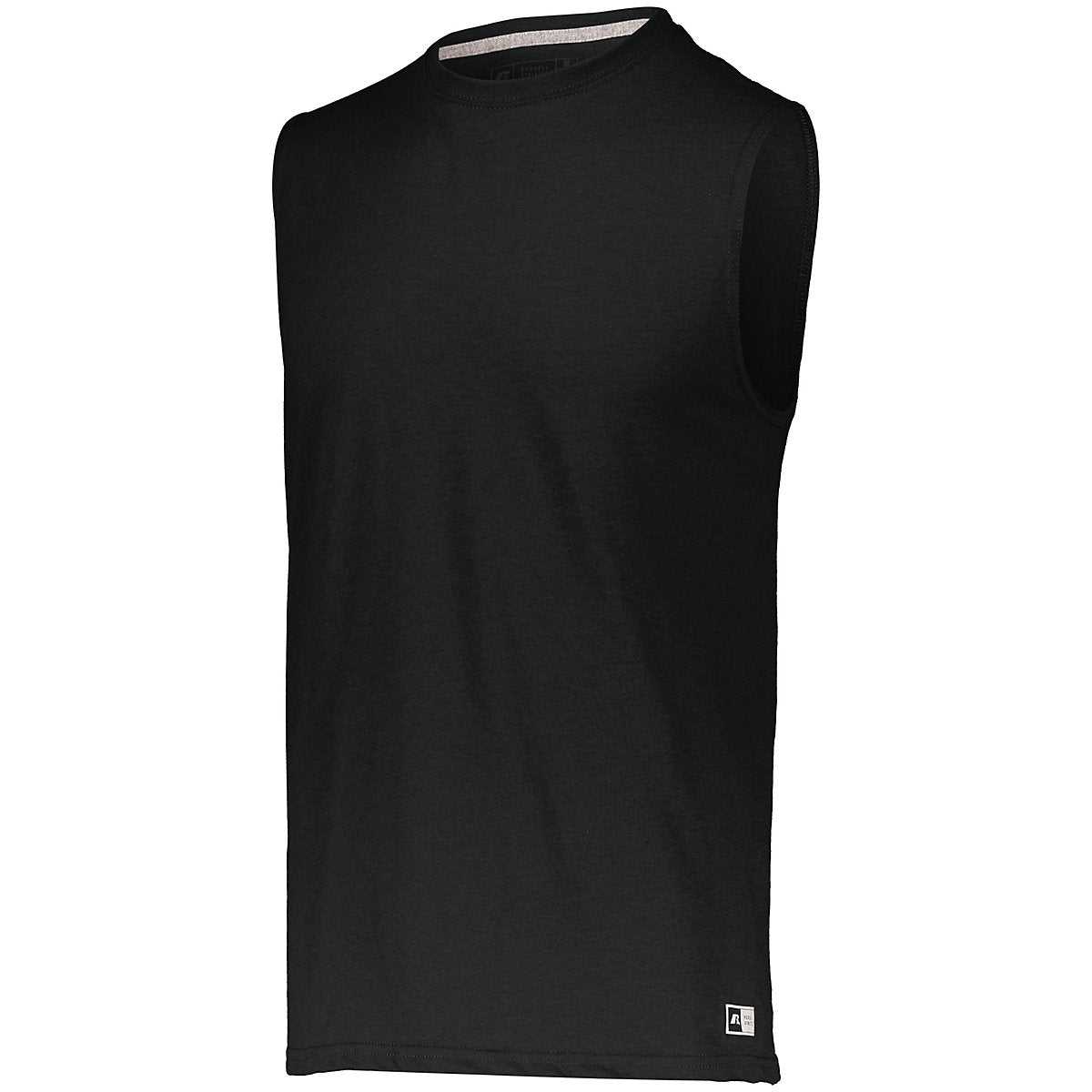 Russell 64MTTM Essential Muscle Tee - Black - HIT a Double