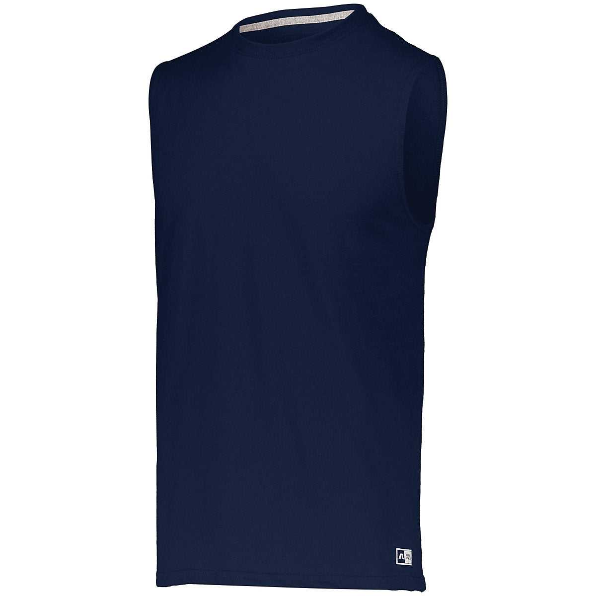 Russell 64MTTM Essential Muscle Tee - Navy - HIT a Double
