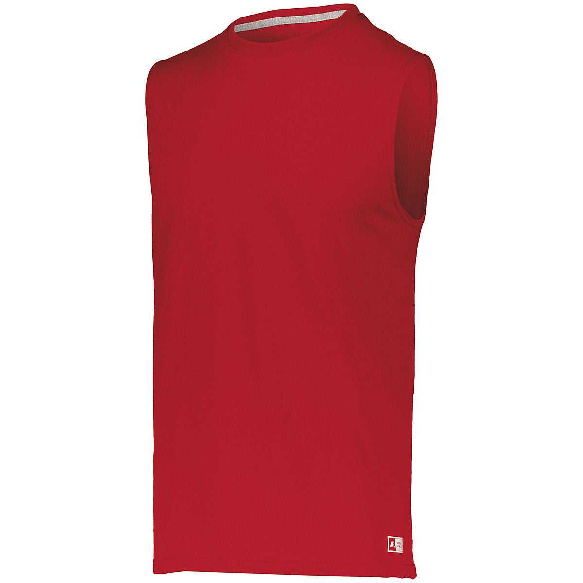 Russell 64MTTM Essential Muscle Tee - True Red - HIT a Double