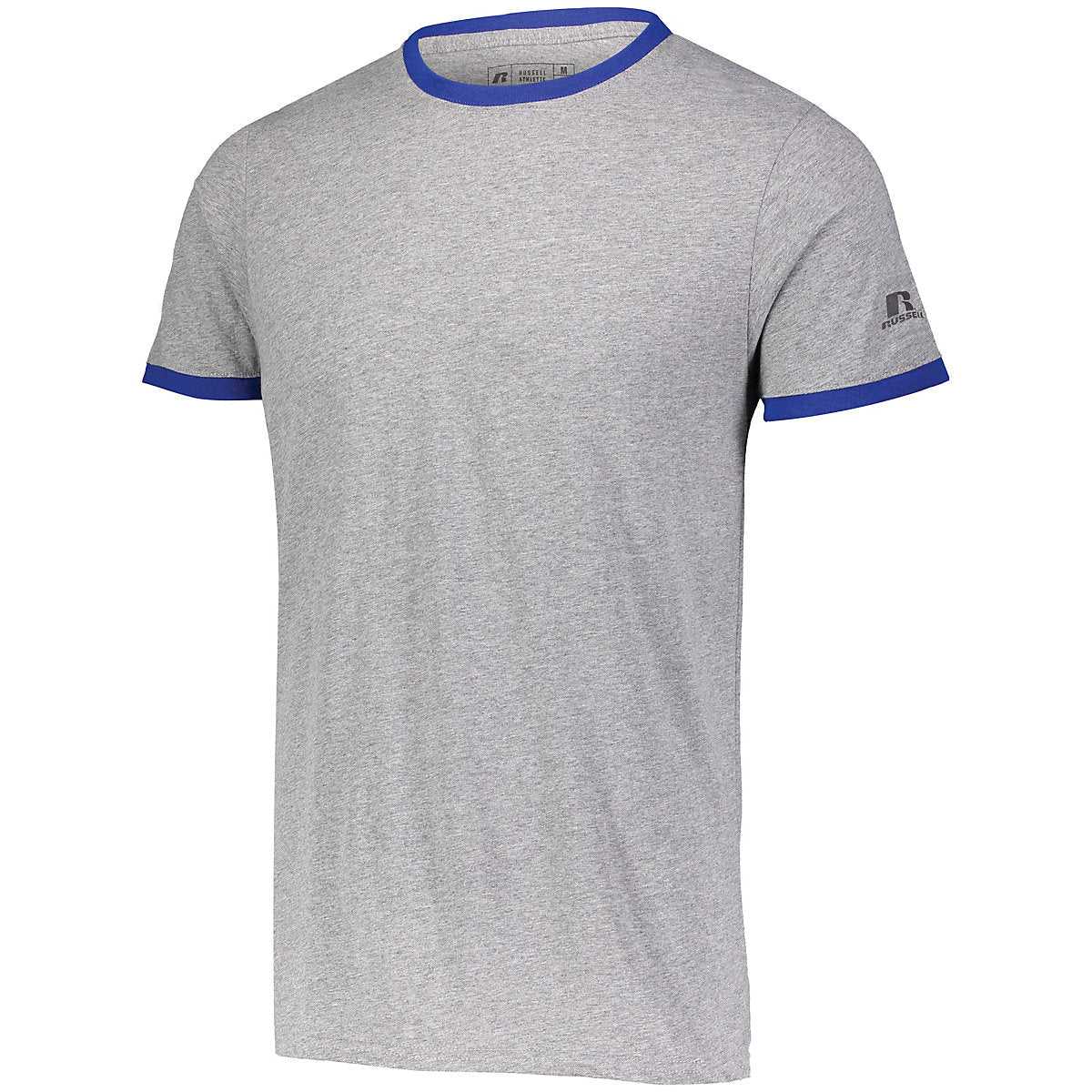 Russell 64RTTM Essential Ringer Tee - Oxford Royal - HIT a Double