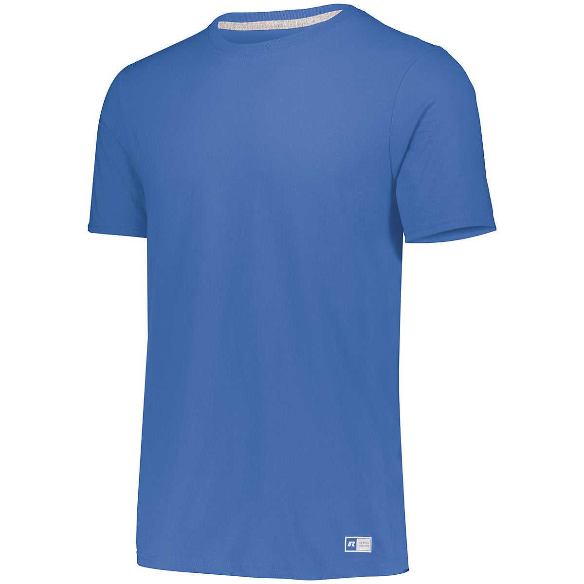 Russell 64STTB Youth Essential Tee - Collegiate Blue - HIT a Double