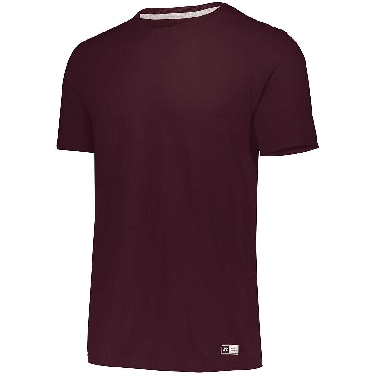 Russell 64STTM Essential Tee - Maroon - HIT a Double