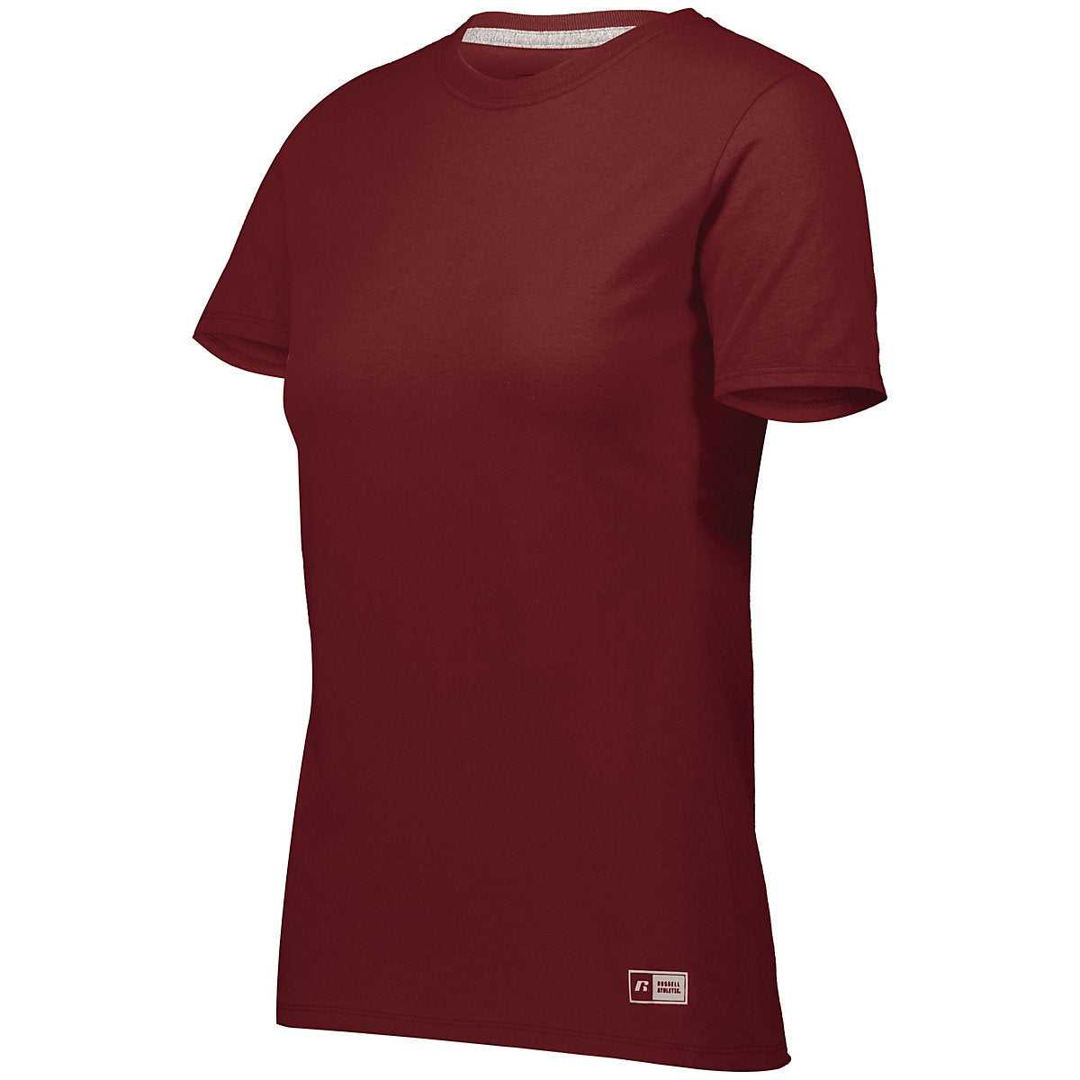 Russell 64STTX Ladies Essential Tee - Cardinal - HIT a Double